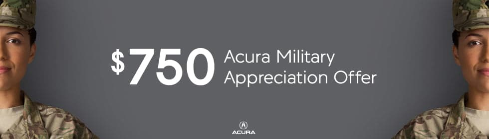 Acura Military Appreciation Offer